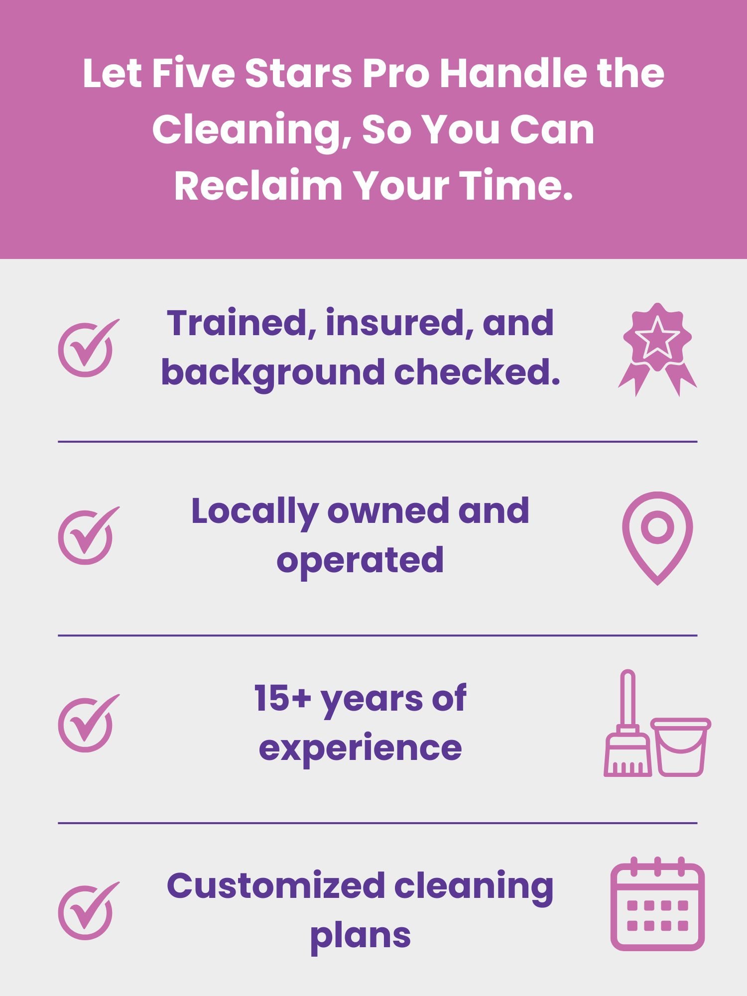 why choose us features for house cleaning services in Salt Lake City
